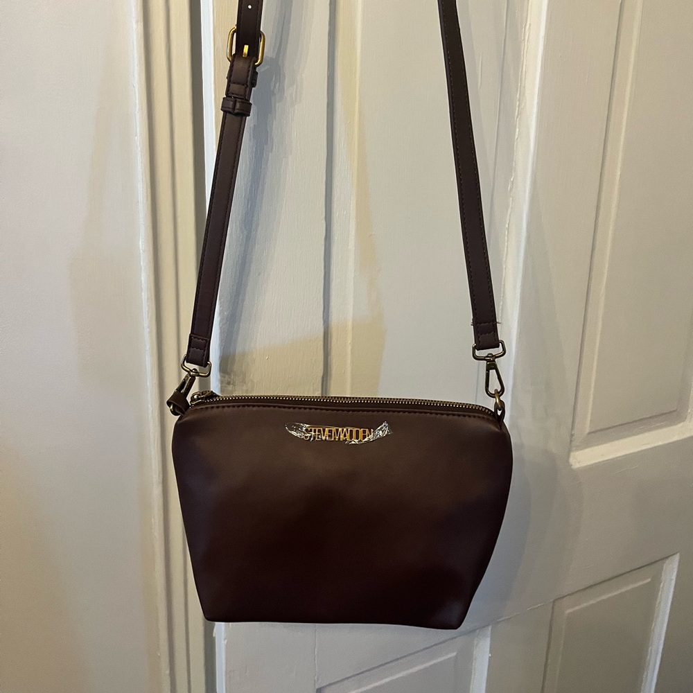 Chocolate Brown Steve Madden Crossbody